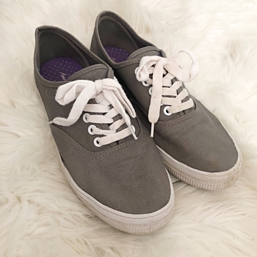 Grey American Eagle Shoes